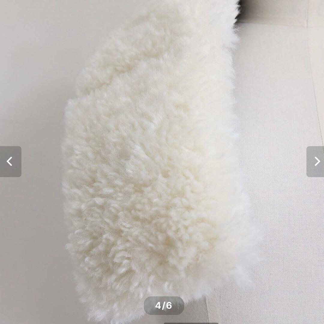 タグ付☆GYPSOHILA ボアダウンマフラーBoa Down Muffler2