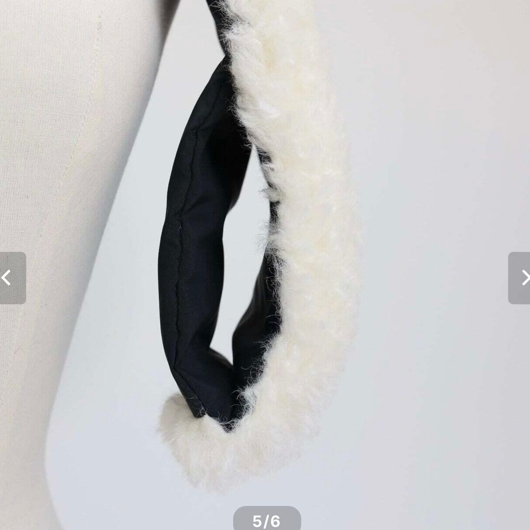 タグ付☆GYPSOHILA ボアダウンマフラーBoa Down Muffler2