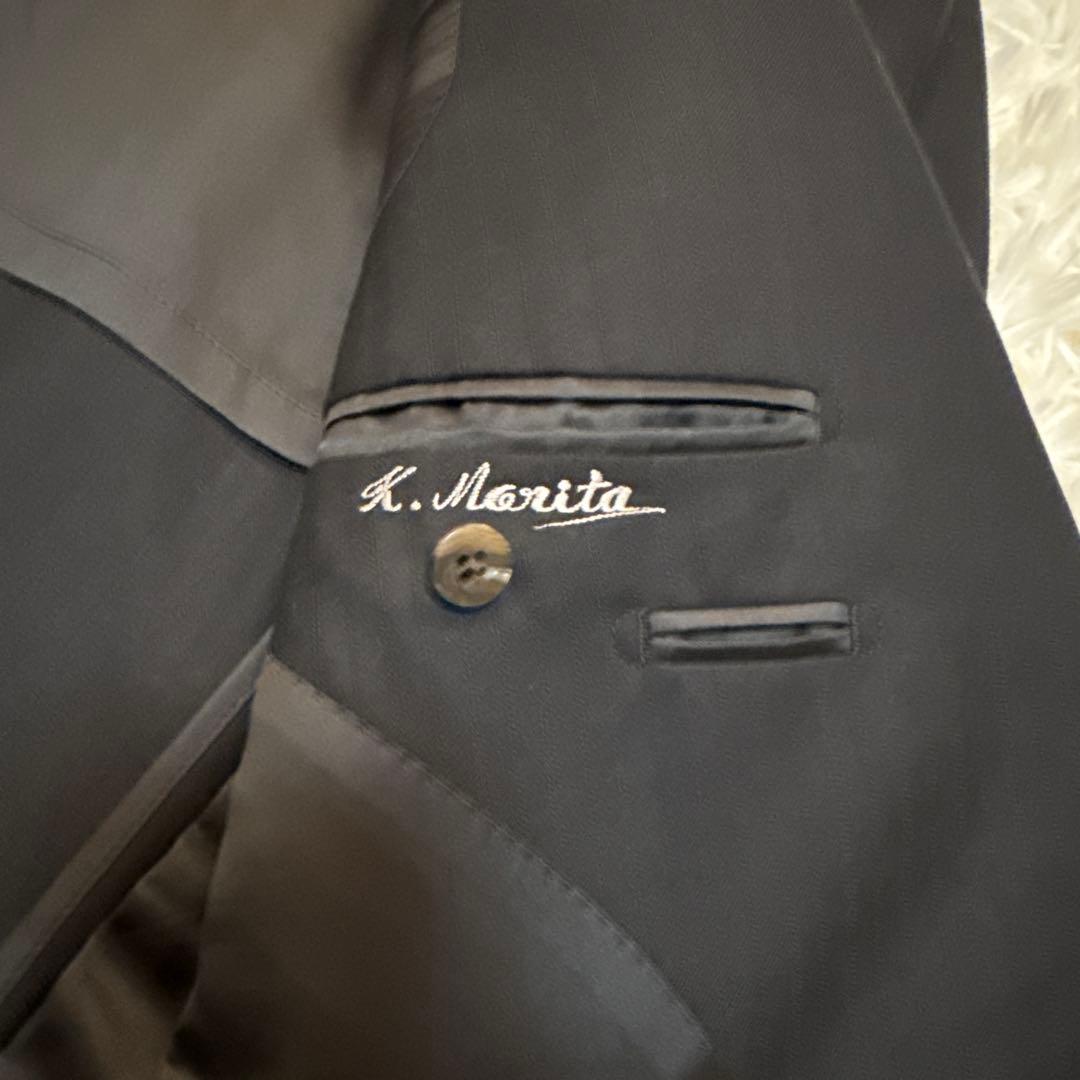 【美品】バーバリーロンドン スーツセットアップ ブラックA6