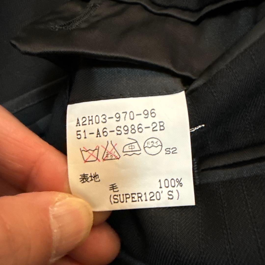 【美品】バーバリーロンドン スーツセットアップ ブラックA6