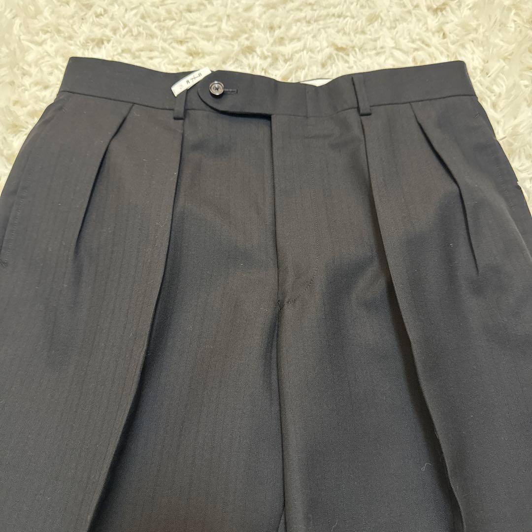 【美品】バーバリーロンドン スーツセットアップ ブラックA6