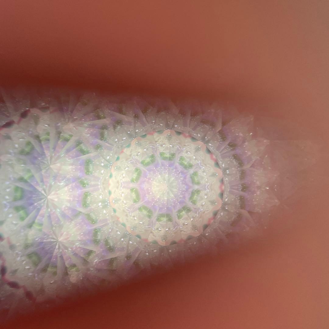 ピンクの万華鏡 グラスニーク