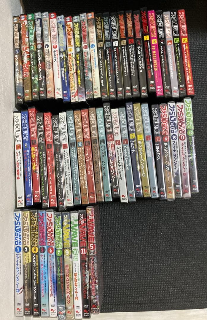 ファミ通WAVE DVD 56枚セットまとめ売り