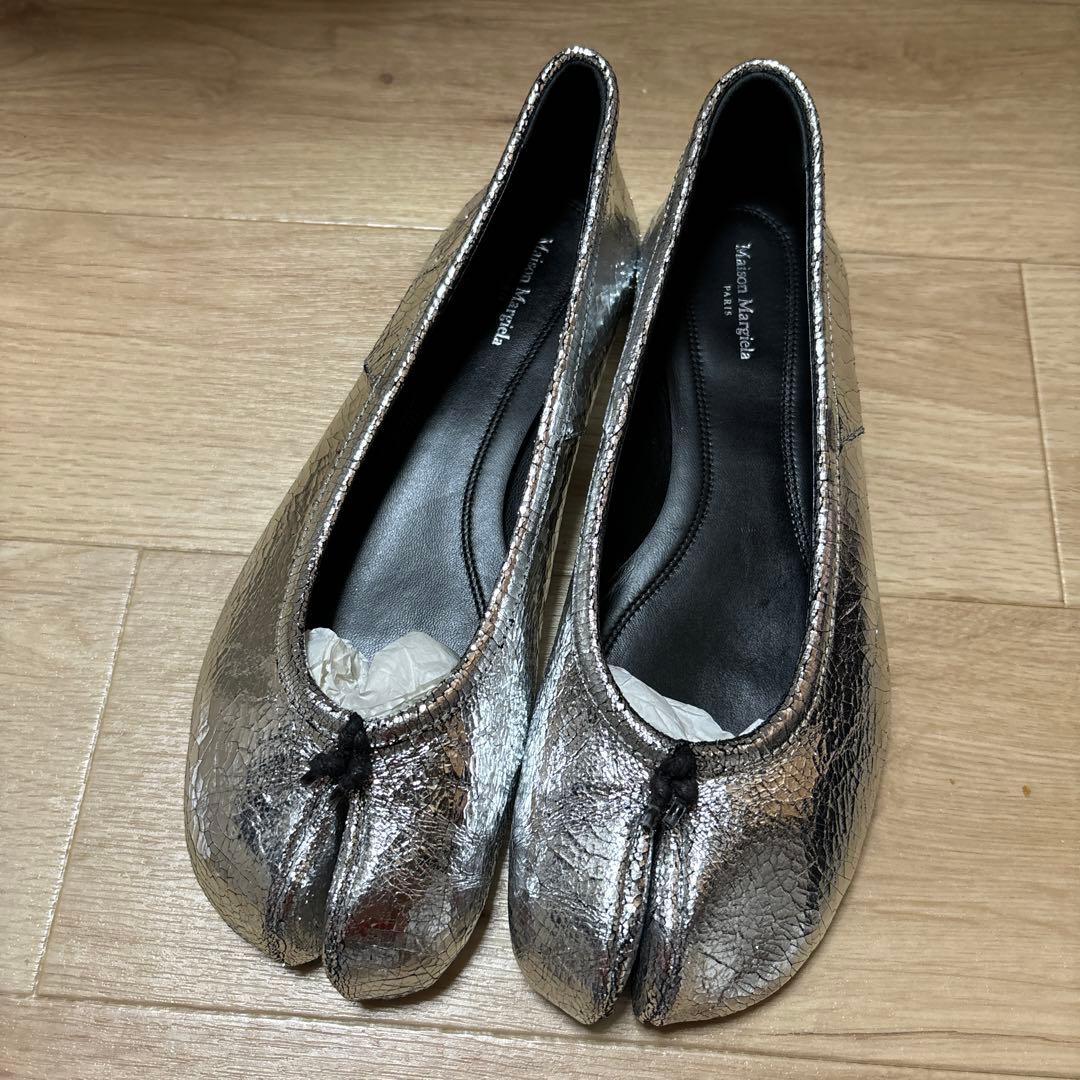 ね*様 Maison Margiela フラットシューズ 36 シルバー