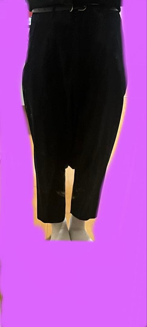 コムデギャルソン　黒 サルエルパンツ