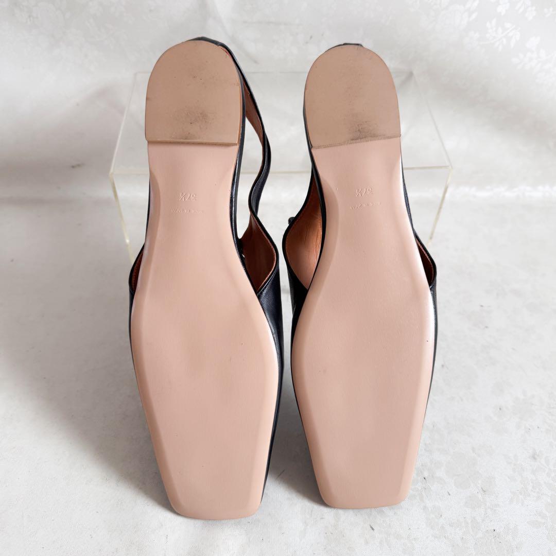 ✨未使用級✨ピッピシック アンバーココ レザー フラットシューズ 37.5