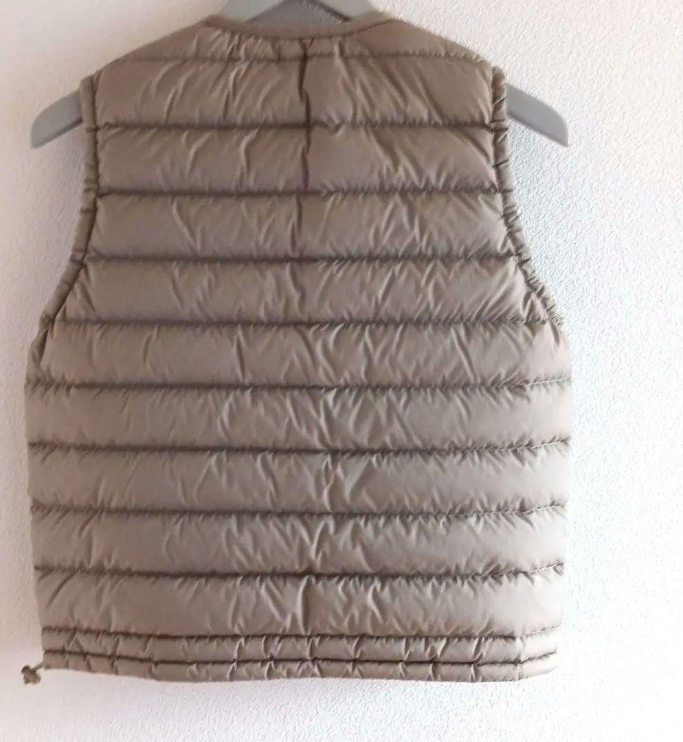 Danton　ダントン ベージュ ダウンベストXS　濃いベージュ　アウター