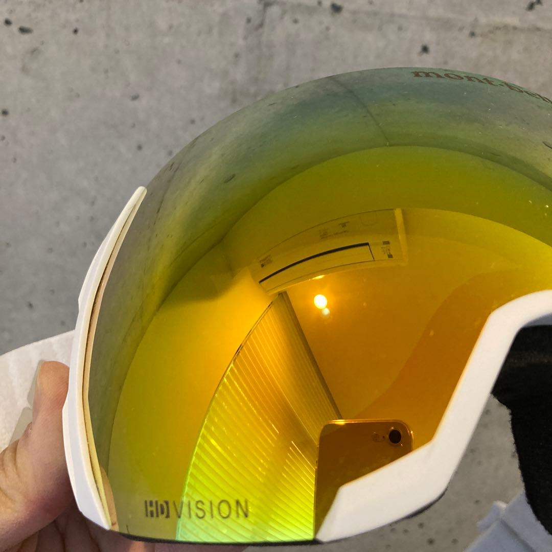 mont-bell アルパイン　ゴーグル　HD （スキー　スノボ　冬山登山用）