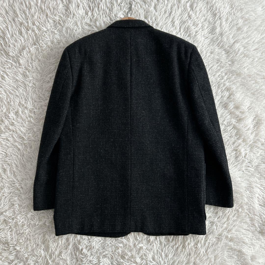 未使用級✨ コムデギャルソンオム 田中オム テーラードジャケット チェック 黒