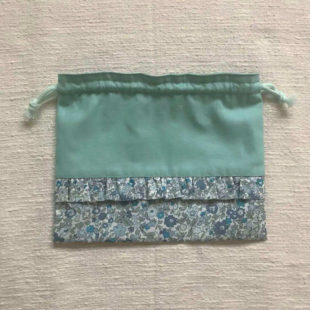 すーちゃん！花柄フリル巾着+ランチョンマット５枚