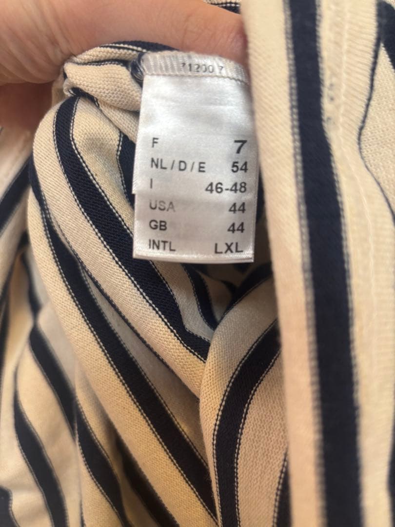 SAINT JAMES ボーダー柄 メンズ　長袖　XL セントジェームス