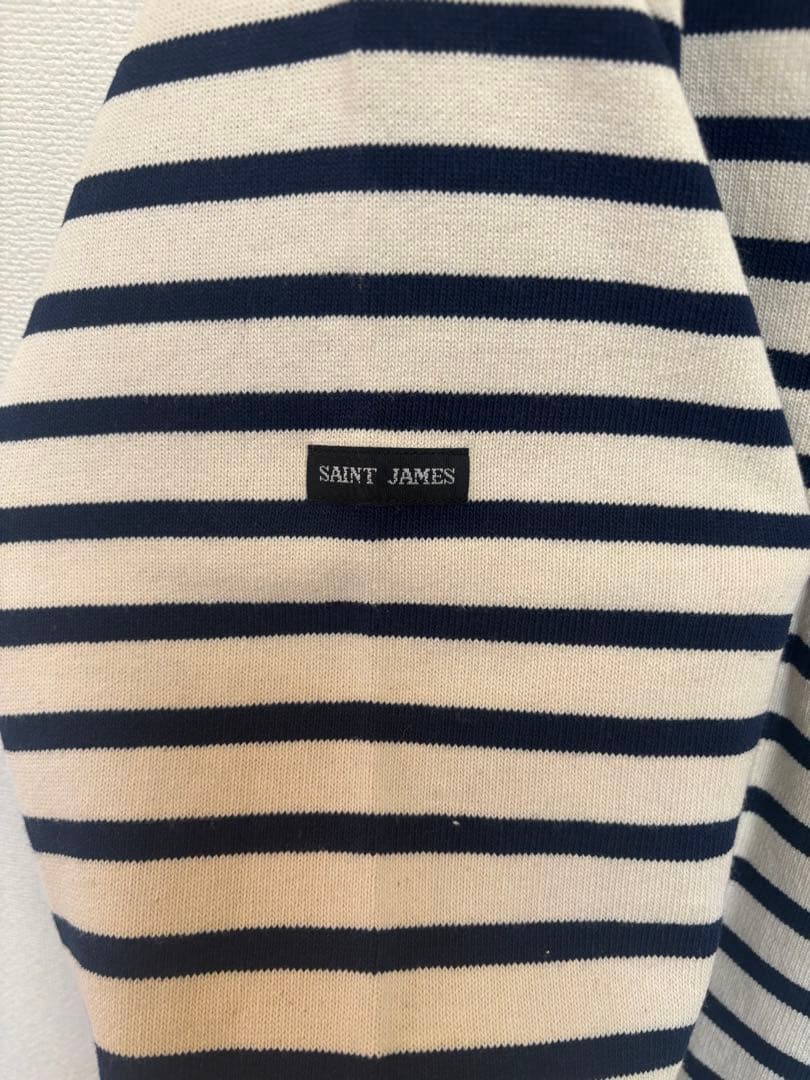 SAINT JAMES ボーダー柄 メンズ　長袖　XL セントジェームス