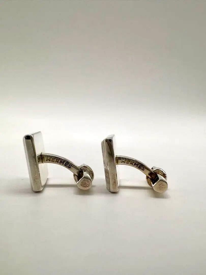 ⚪︎HERMES エルメス カフスリンクス カデナ パドロック シルバー 925