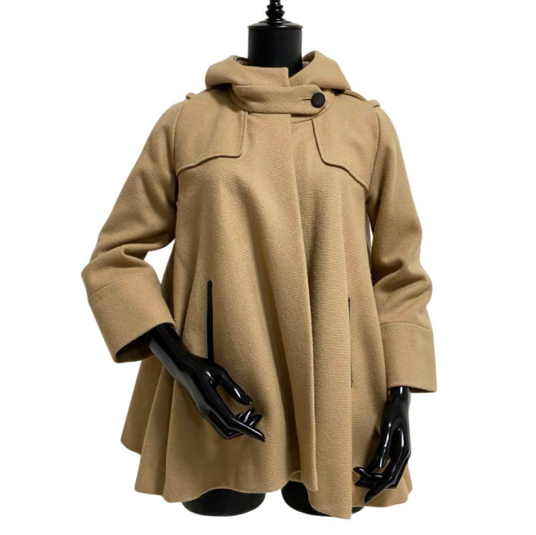 値引き依頼品 ミュラーオブヨシオクボ バーニーズ別注 フーディーケープコート