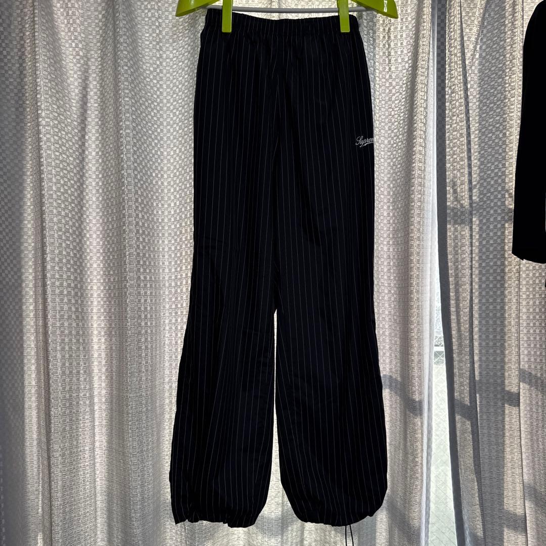 パンツ Supreme Reflective Pinstripe Track Pant