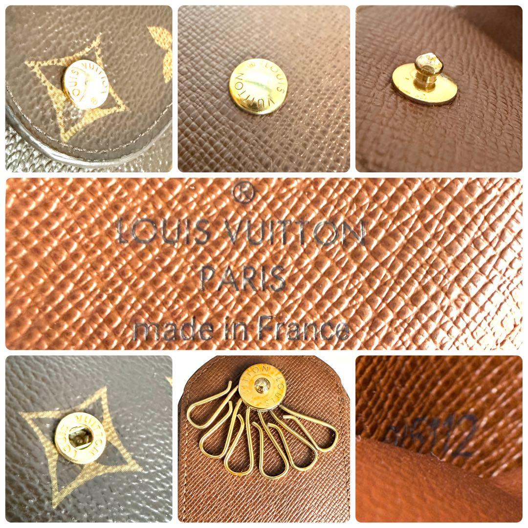 ルイ ヴィトン モノグラム ６連キーケース ミュルティクレ ロン ビトン