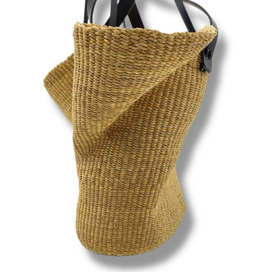 美品 INES BRESSAND 2WAY かごバッグ バッグ 大容量 37