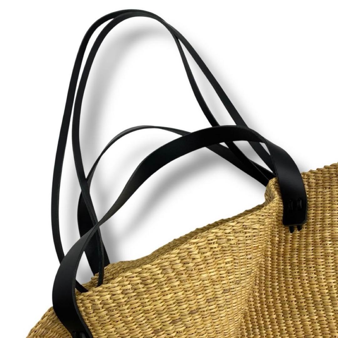 美品 INES BRESSAND 2WAY かごバッグ バッグ 大容量 37