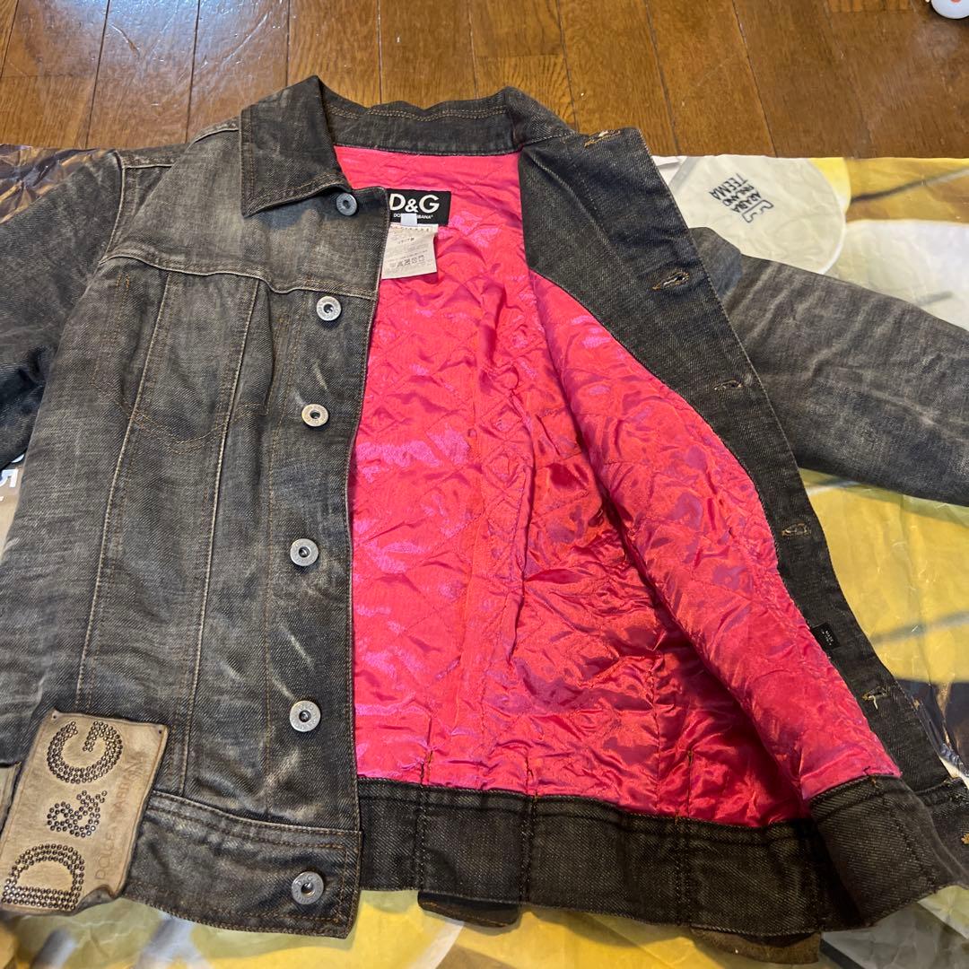 D&G ダークグレー デニムジャケット　激レア