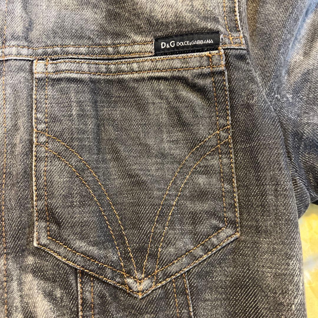 D&G ダークグレー デニムジャケット　激レア