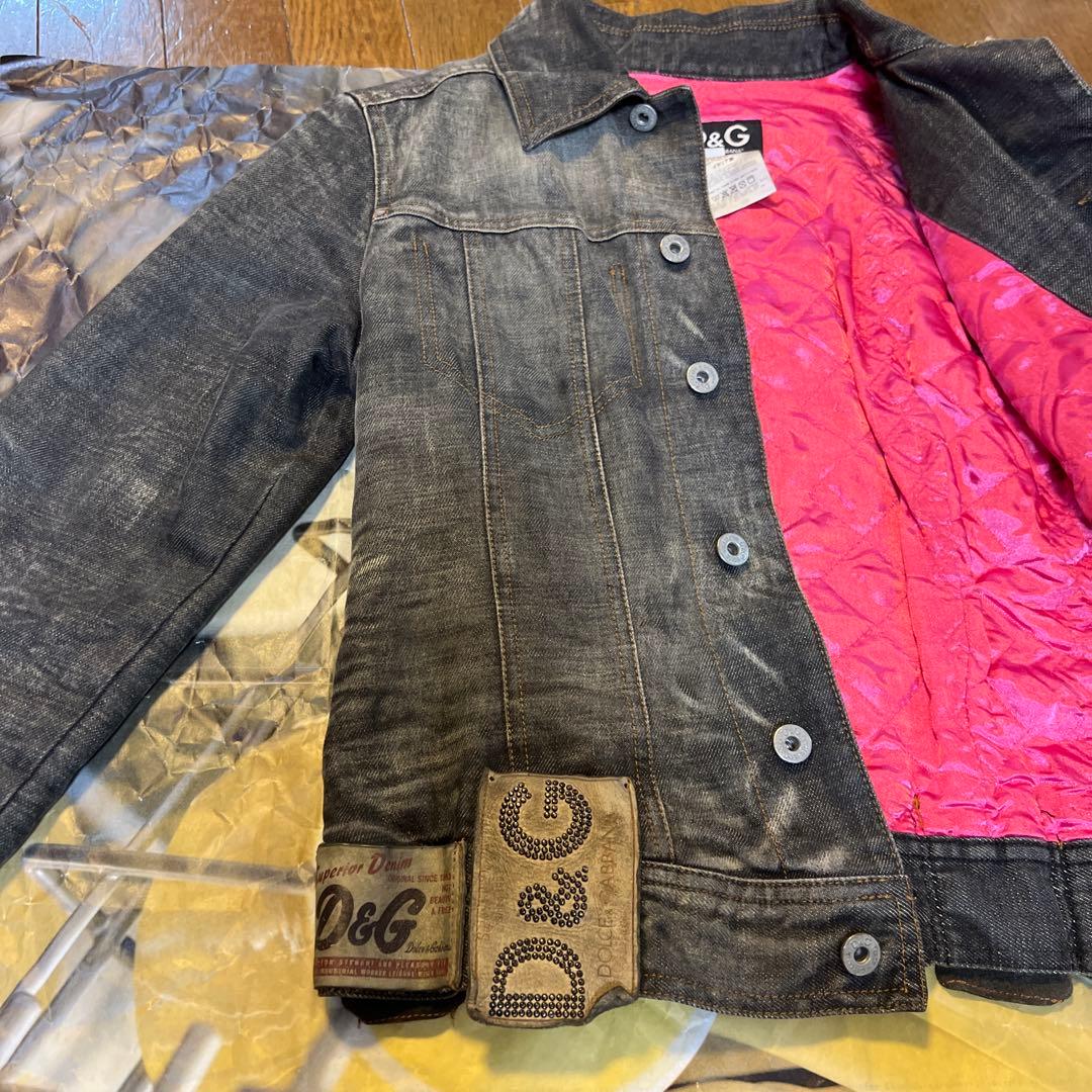 D&G ダークグレー デニムジャケット　激レア