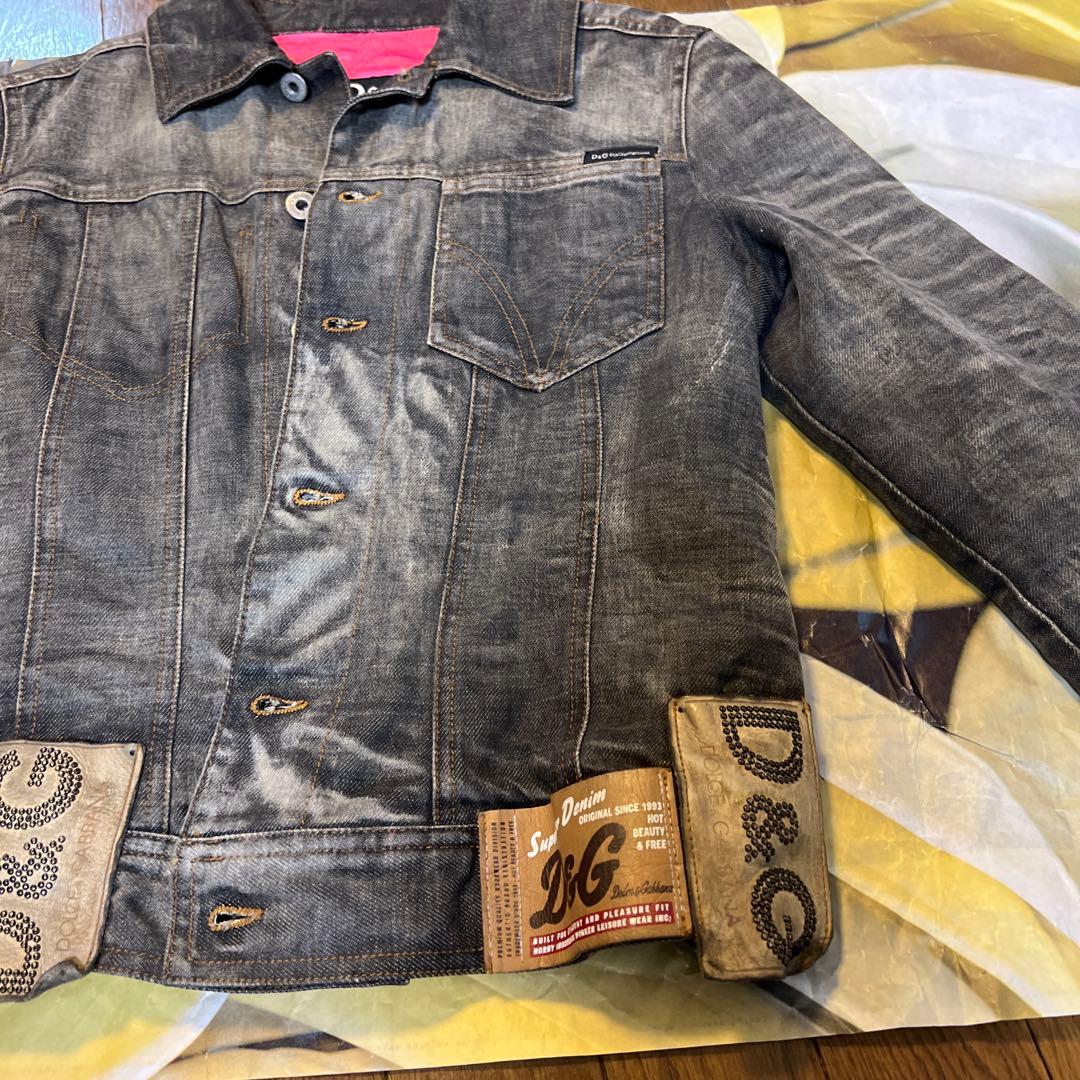 D&G ダークグレー デニムジャケット　激レア
