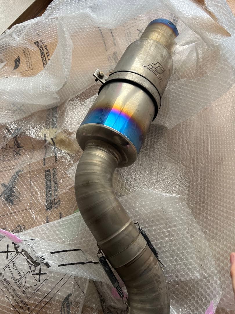 限定値下げ‼︎ Z34用　RSEフルチタンYパイプ、リアピース【送料込み】