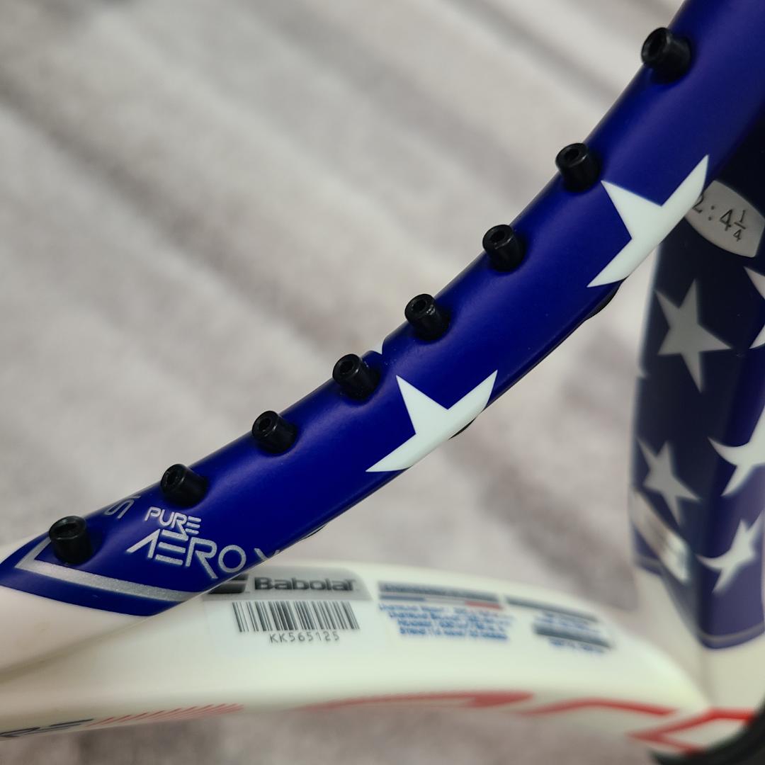 希少 バボラ Babolat ピュアアエロ VS US アメリカ国旗柄 G2