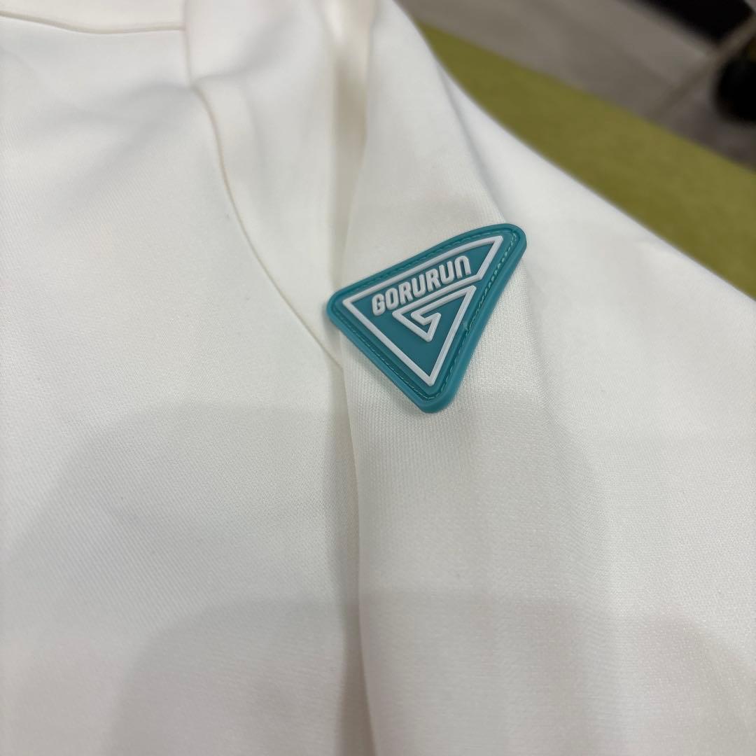 Gorurun フロントジップ モックネックT