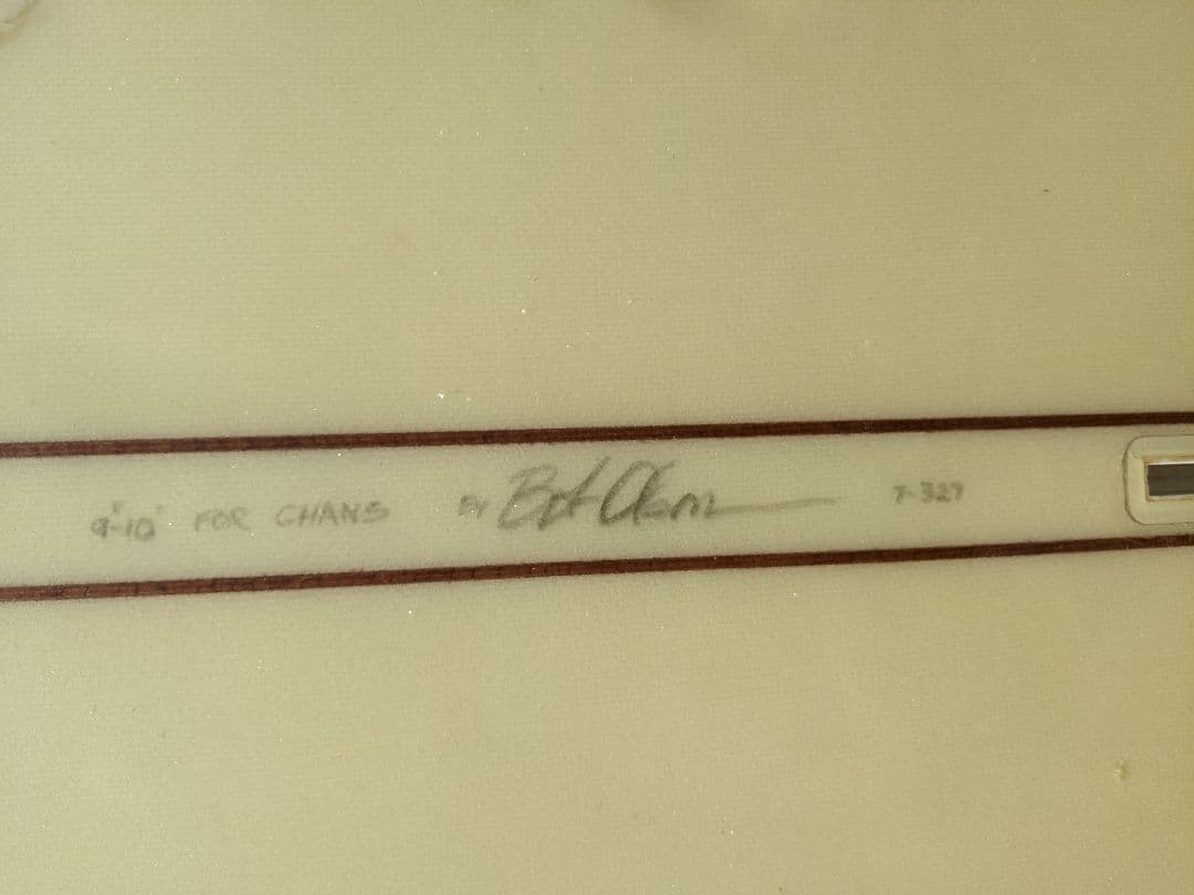 “ALE”LONG BOARD“9−10“/SINGLE-FIN VINTAGE