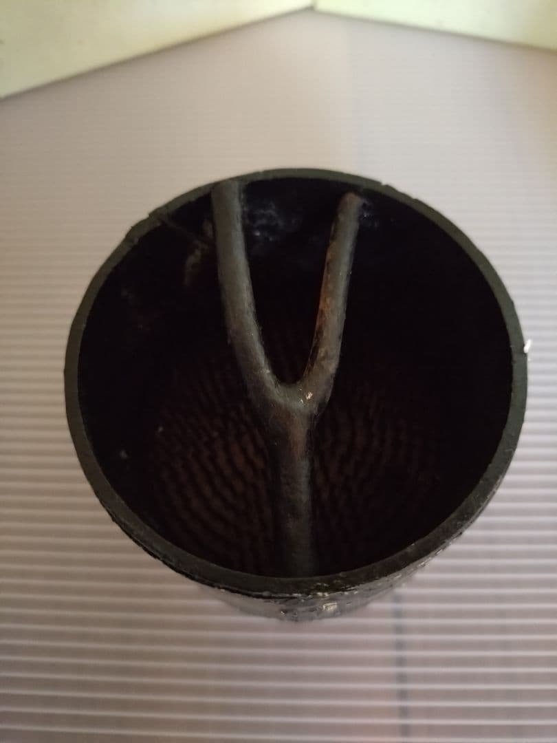 3 唐銅　華道　いけばな　池坊 　生花　唐金　 花器