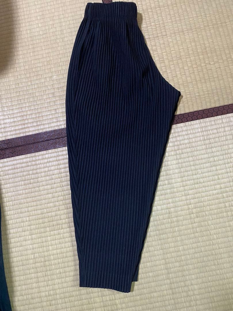 HOMME PLISSE ISSEY MIYAKEサイズ1 テーパードパンツ