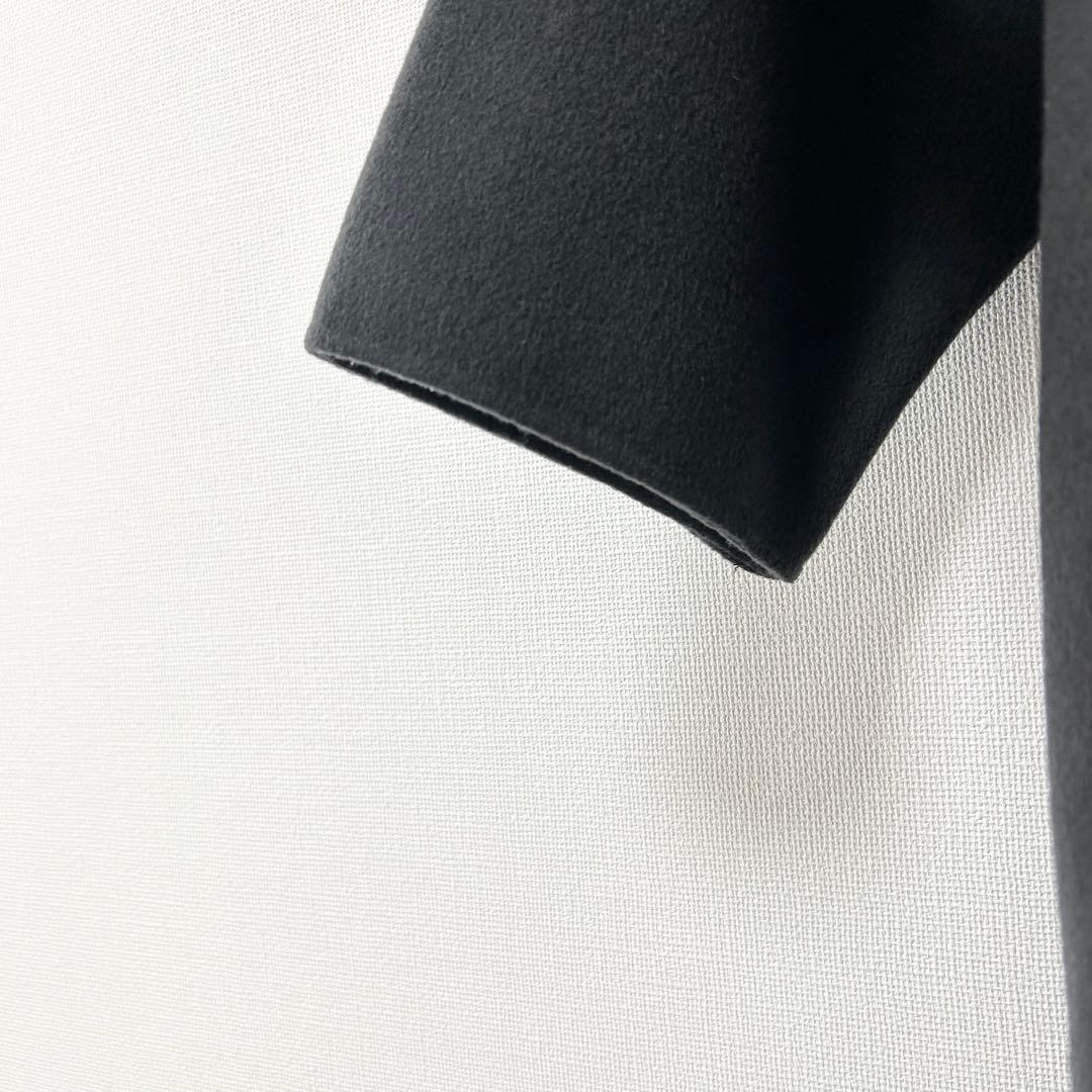 極美品✨ユナイテッドアローズ　BYリバーポンチョコート　ダークグレー　M