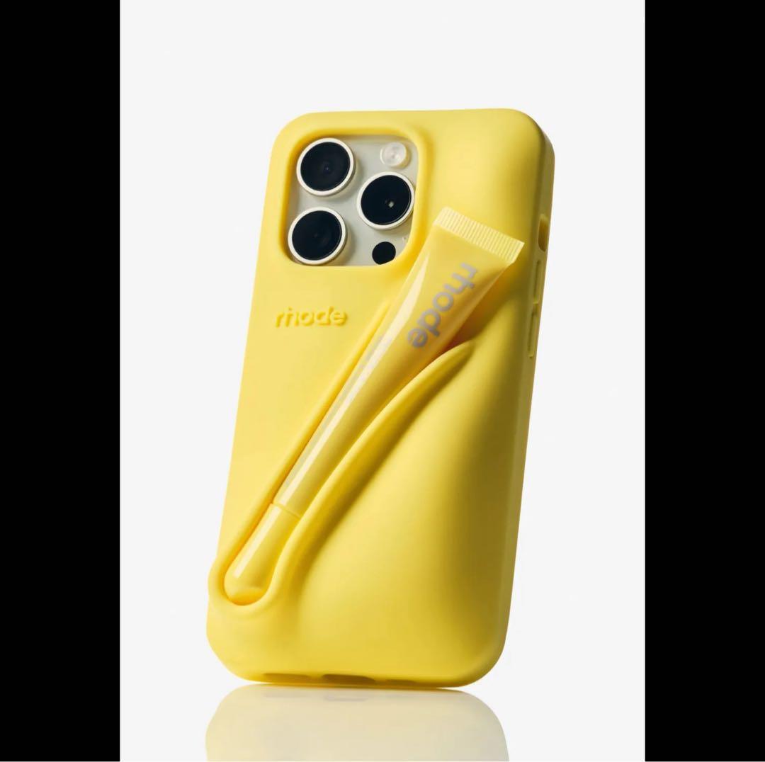 イエロー iPhone用ケース