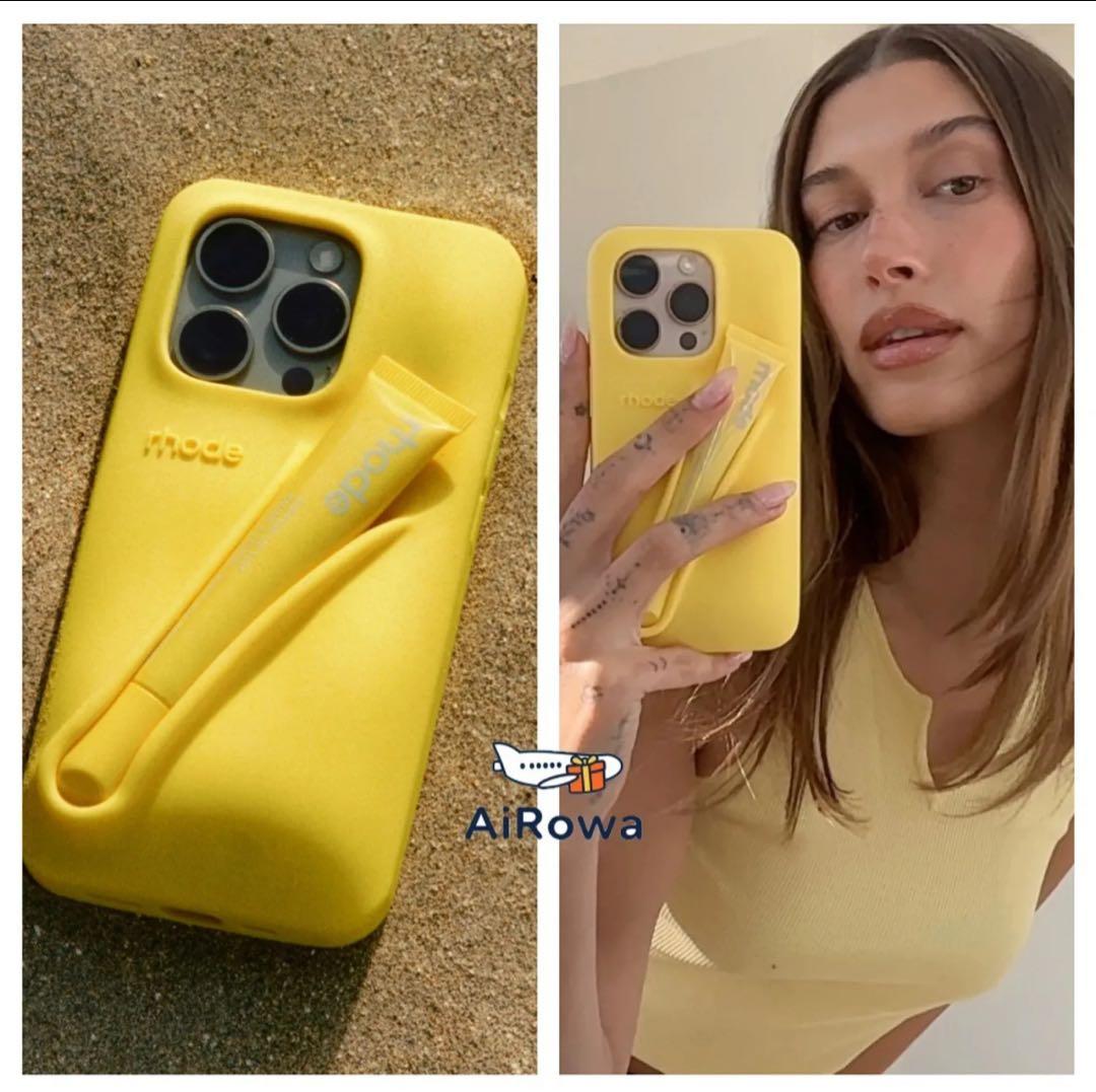 イエロー iPhone用ケース