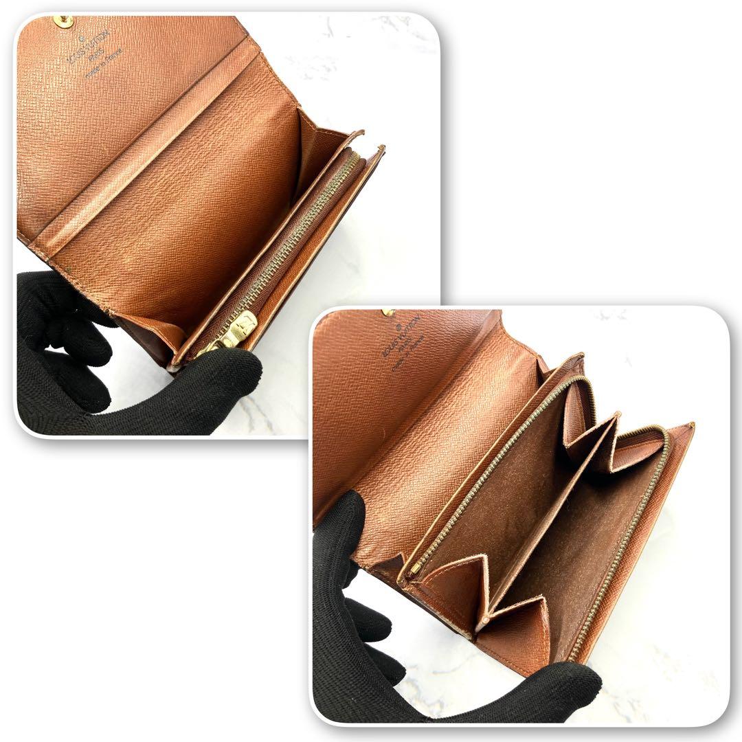 ◆美品◆LOUIS VUITTON モノグラム ポルトモネ ビエ トレゾール