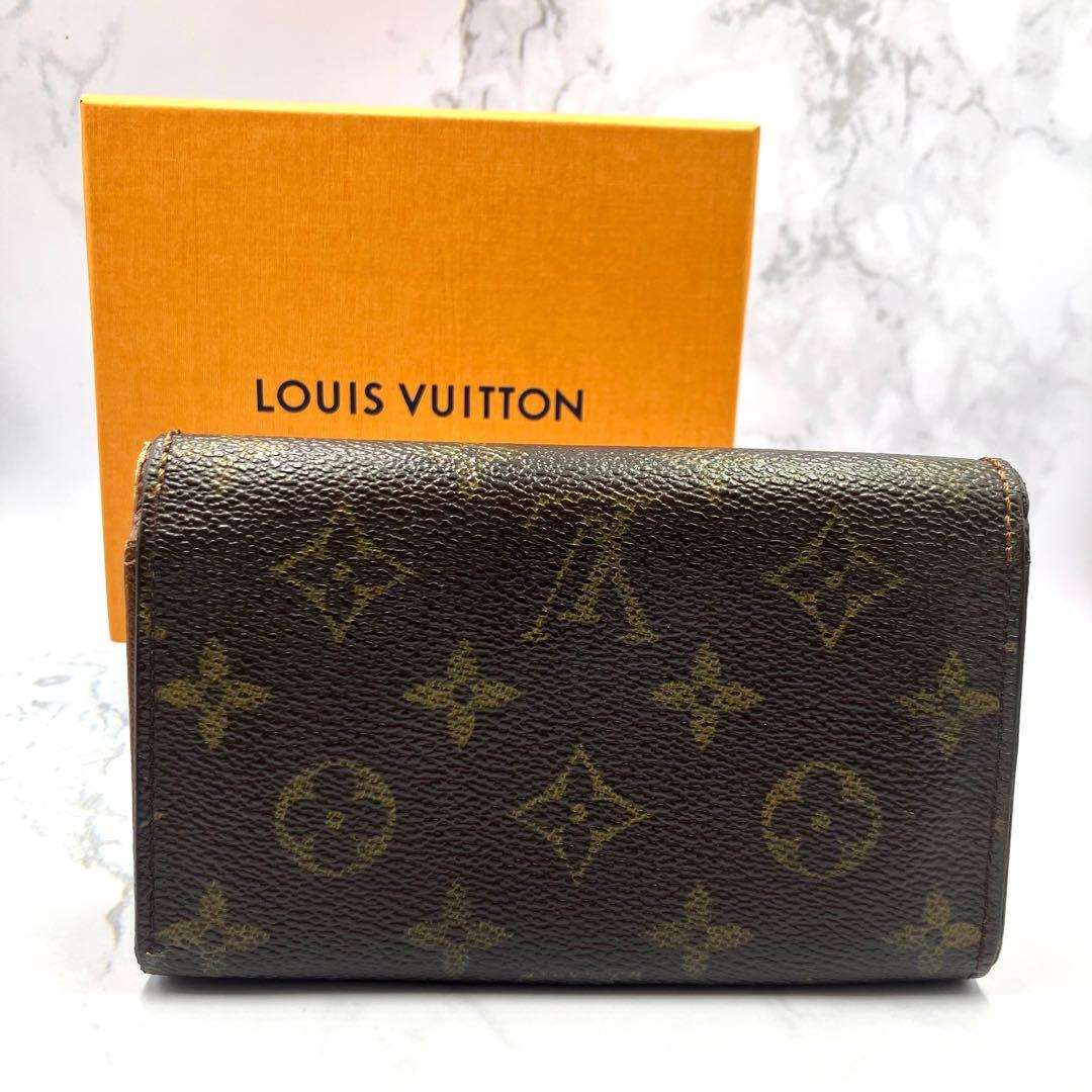 ◆美品◆LOUIS VUITTON モノグラム ポルトモネ ビエ トレゾール