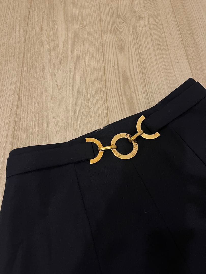 vintage celine skirt logo 38 セリーヌ