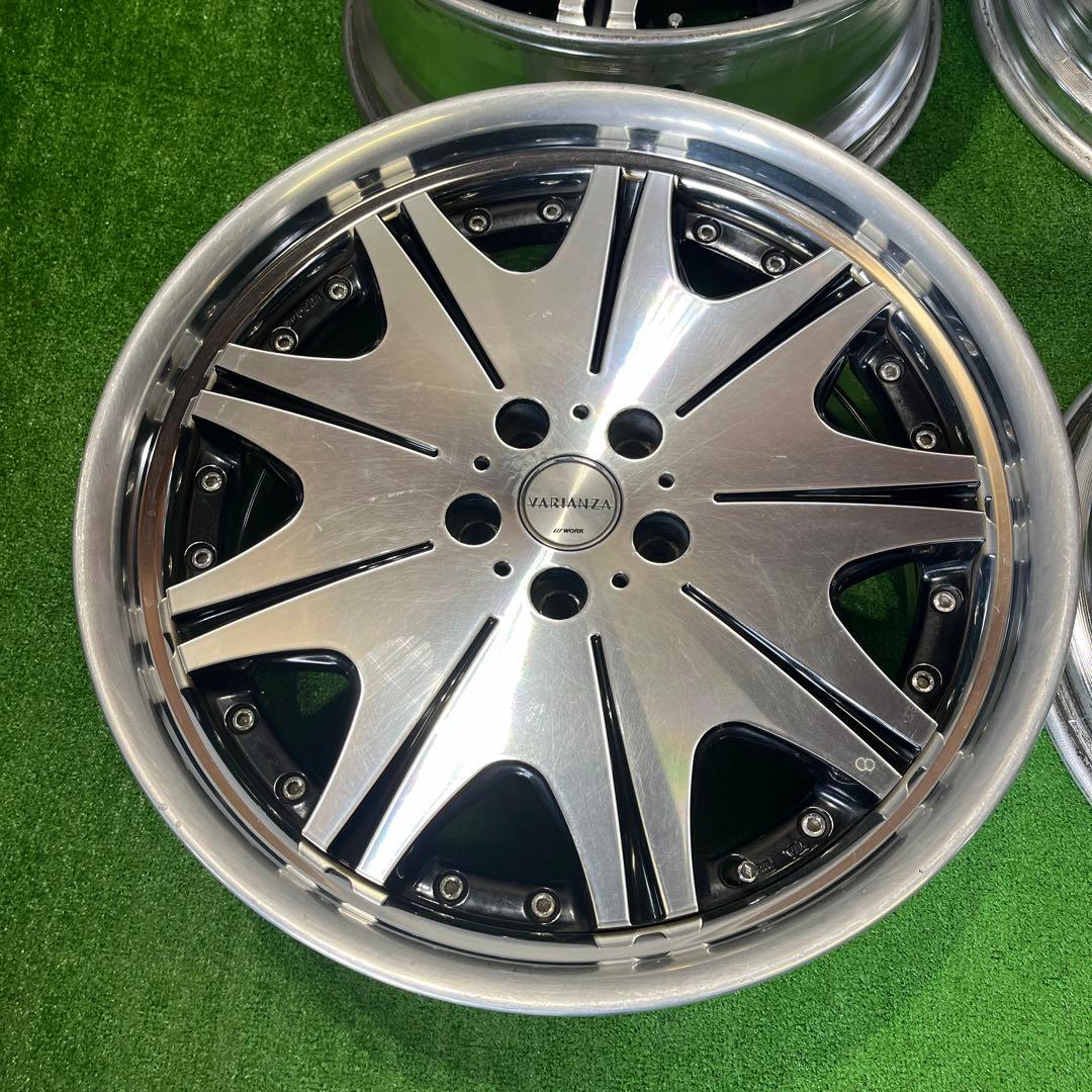 S① 2本 ワーク　ヴァリアンツァ　20インチ　8.5J