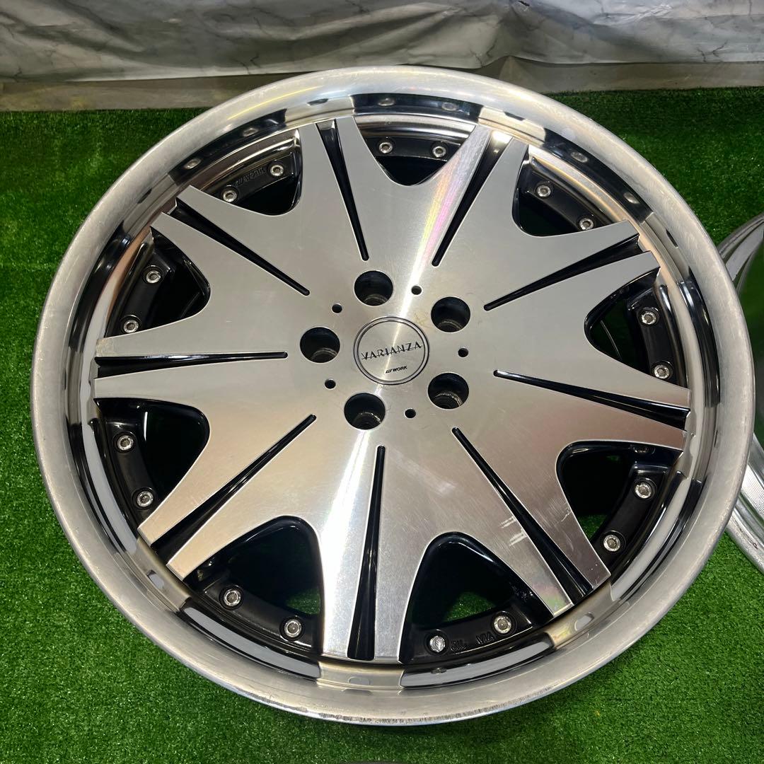 S① 2本 ワーク　ヴァリアンツァ　20インチ　8.5J