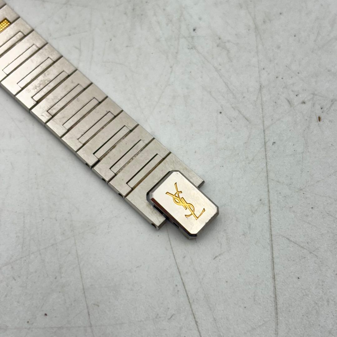 イヴサンローラン クォーツ レディースウォッチ シルバー 1002-S7005h