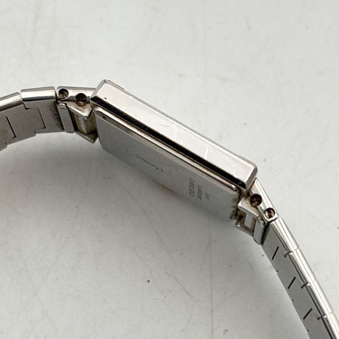 イヴサンローラン クォーツ レディースウォッチ シルバー 1002-S7005h