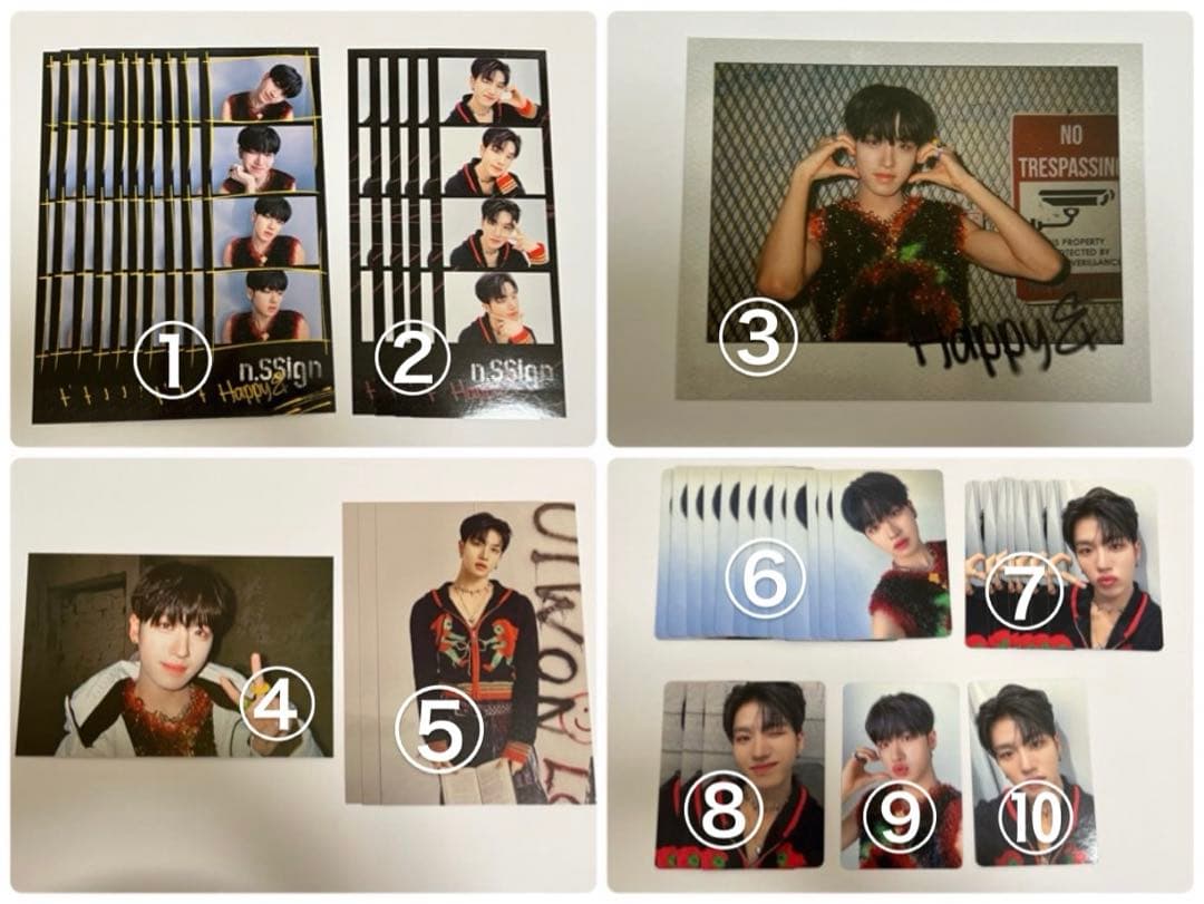 nSSign happy&トレカ