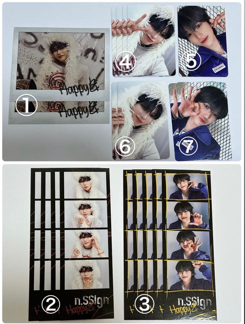 nSSign happy&トレカ