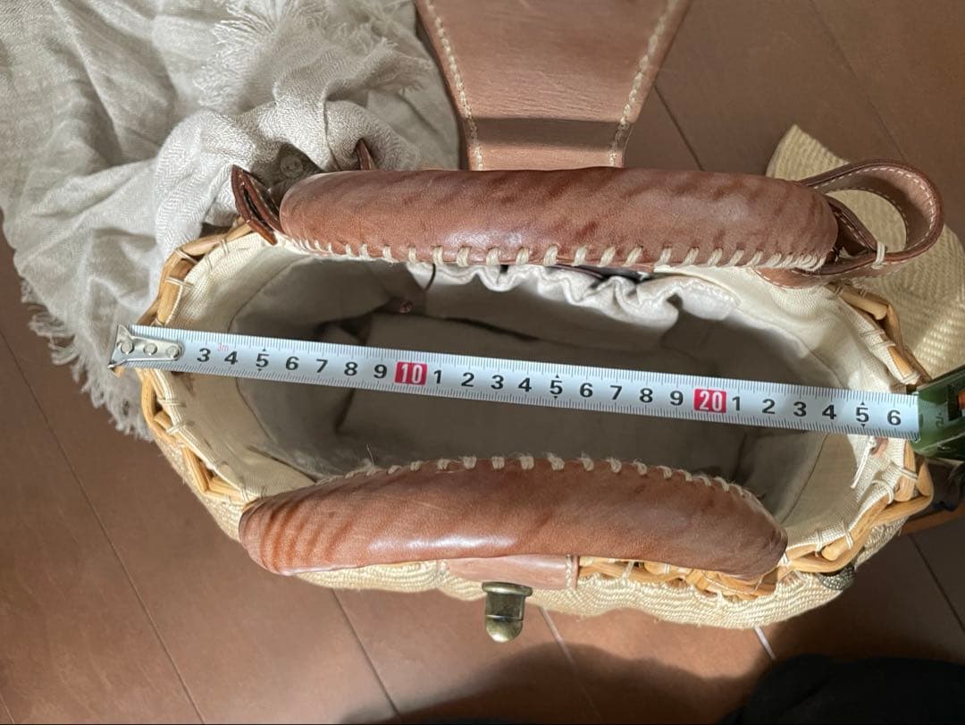 ebagos エバゴス 帽体 かごバッグ