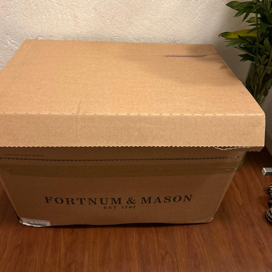 F&M フォートナム＆メイソン カゴ バスケット ラージサイズ　ハンパー