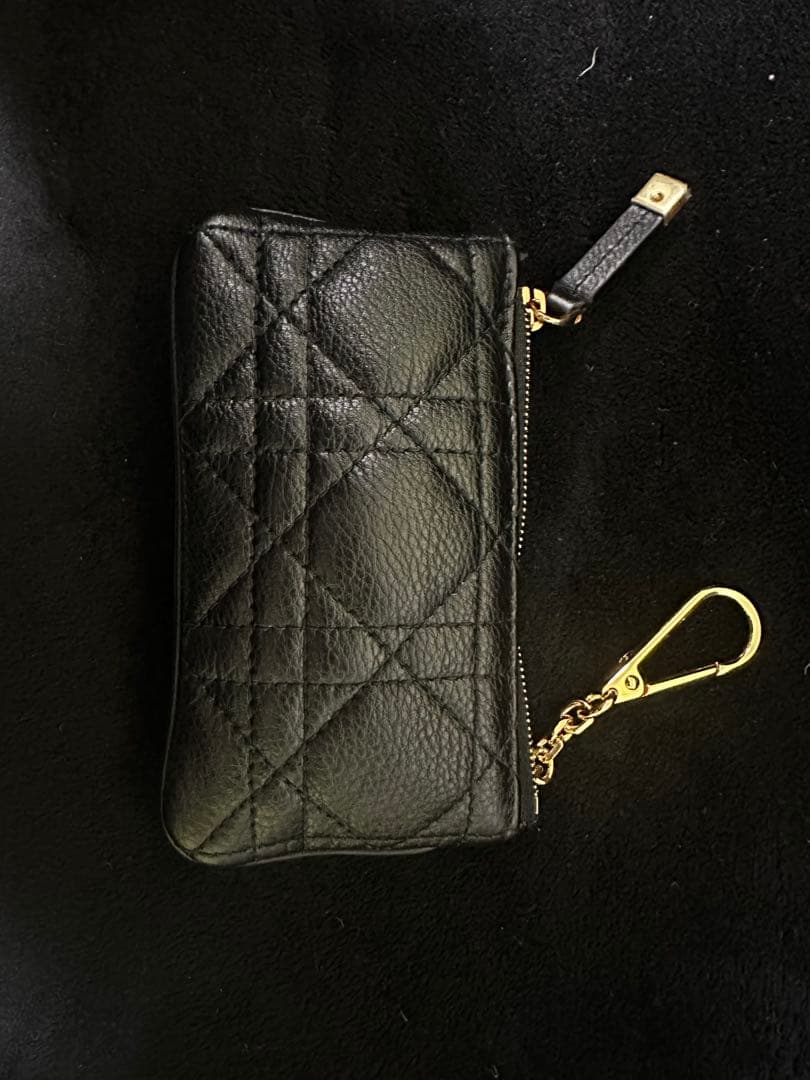 DIOR Caro Myrte ジップ キーケース　箱有