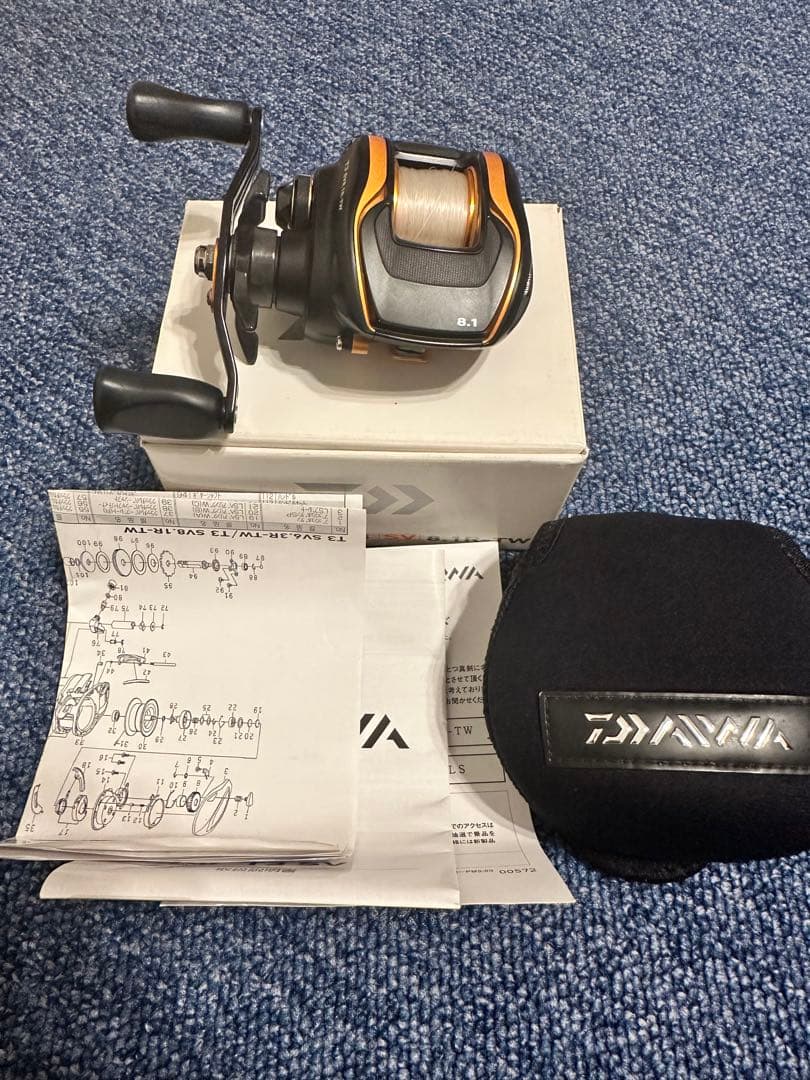 ダイワ T3 SV 8. 1R-TW 極美品　完品　出品10月末まで