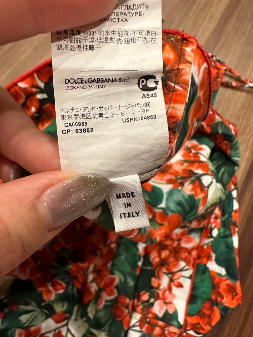 Dolce&gabbana ドルチェ&ガッバーナ　キッズワンピース　お花