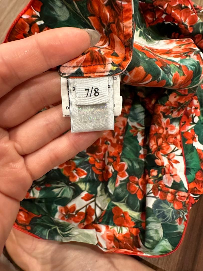 Dolce&gabbana ドルチェ&ガッバーナ　キッズワンピース　お花